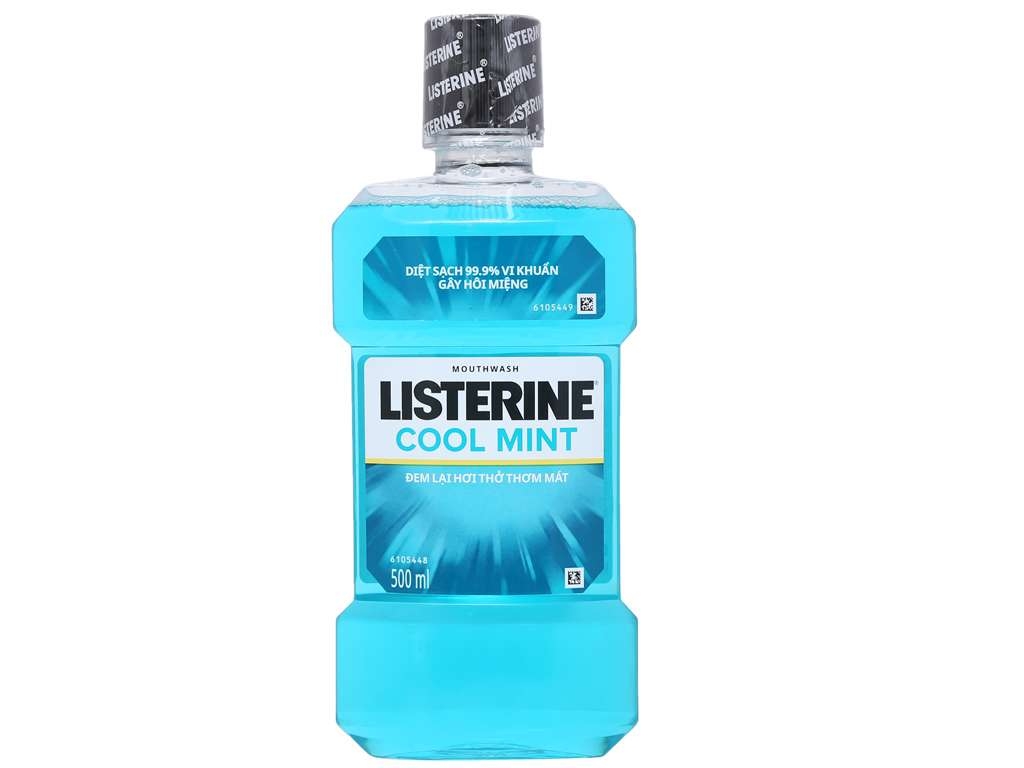 Listerine Cool Mint Mouthwash 500ml