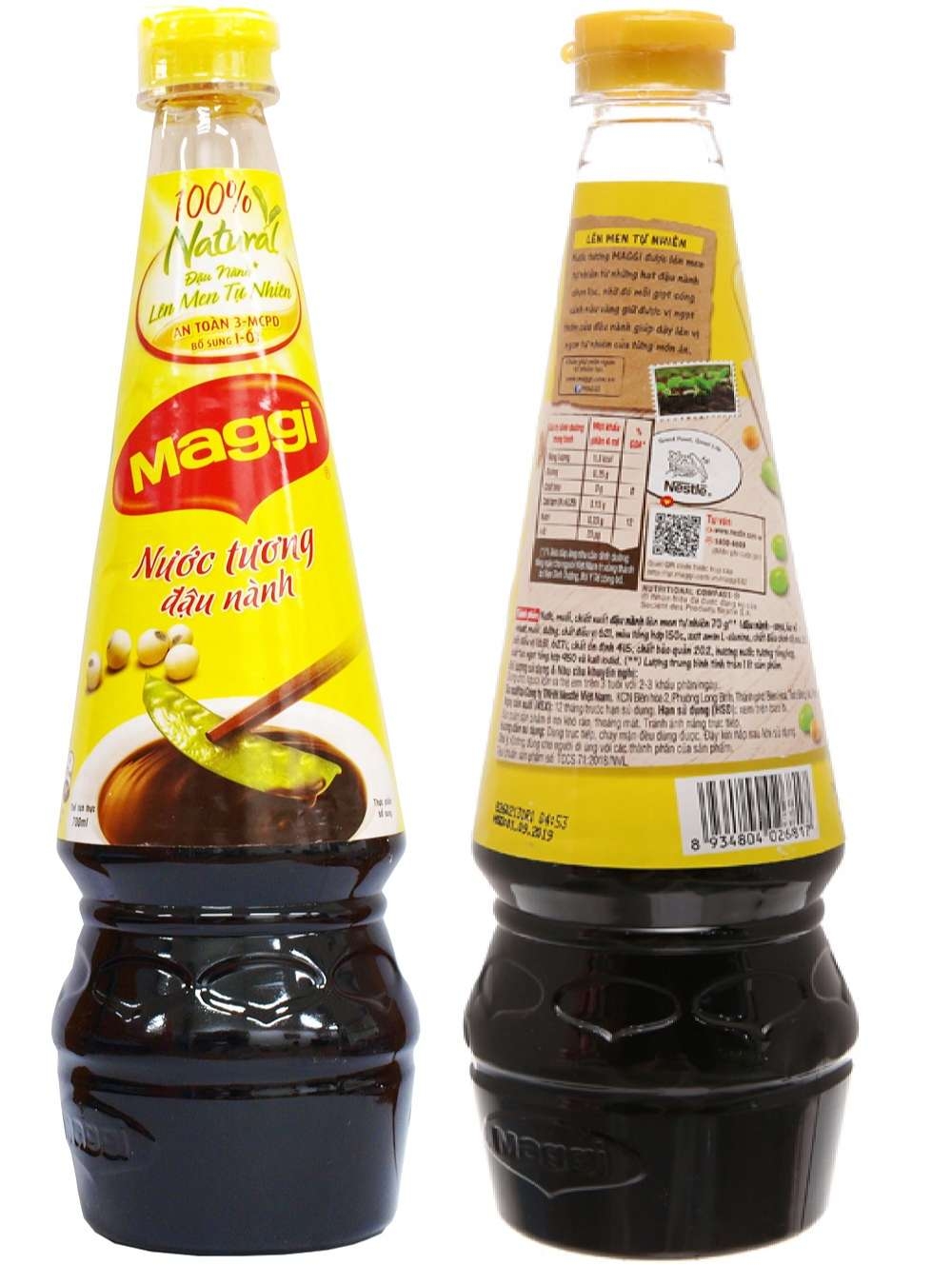 Maggi Soy Sauce bottle 700ml x 12 / Nước Tương Maggi / 越南美极酱青