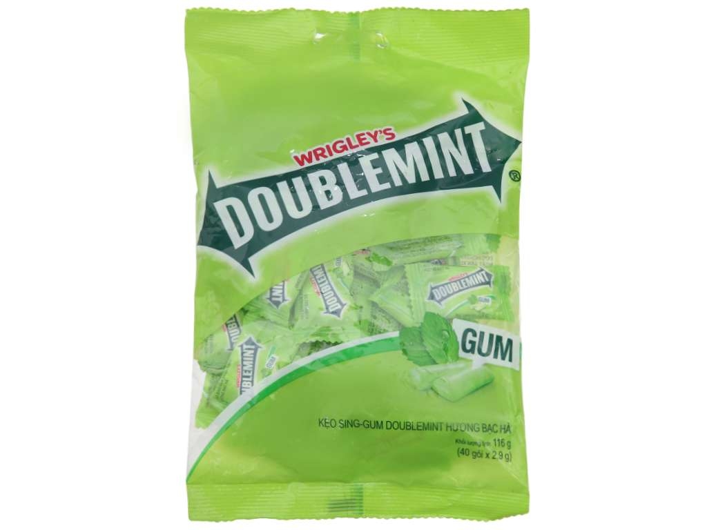 Doublemint Chewy Candy bag 116g Mints Flavor