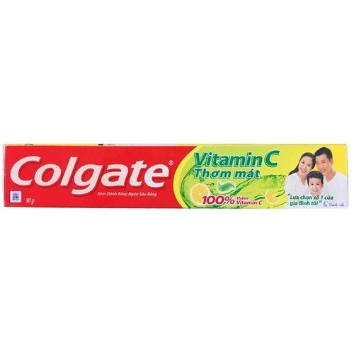 Colgate toothpaste vitamin C tube 90 x 60