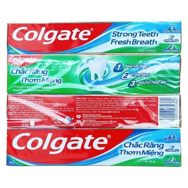 Colgate Toothpaste Strong Teeth Fresh Breath tube 180 x 36 / Colgate ...