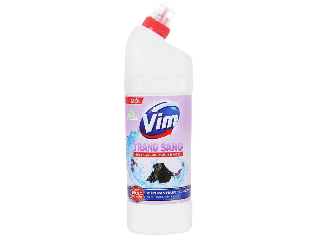 Vim Toilet Cleaner Bottle 880ml Lavender Charcoal