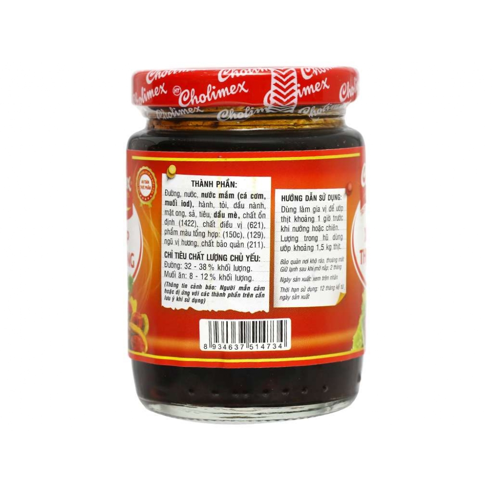 Cholimex Barbecue Sauce Jar 200g