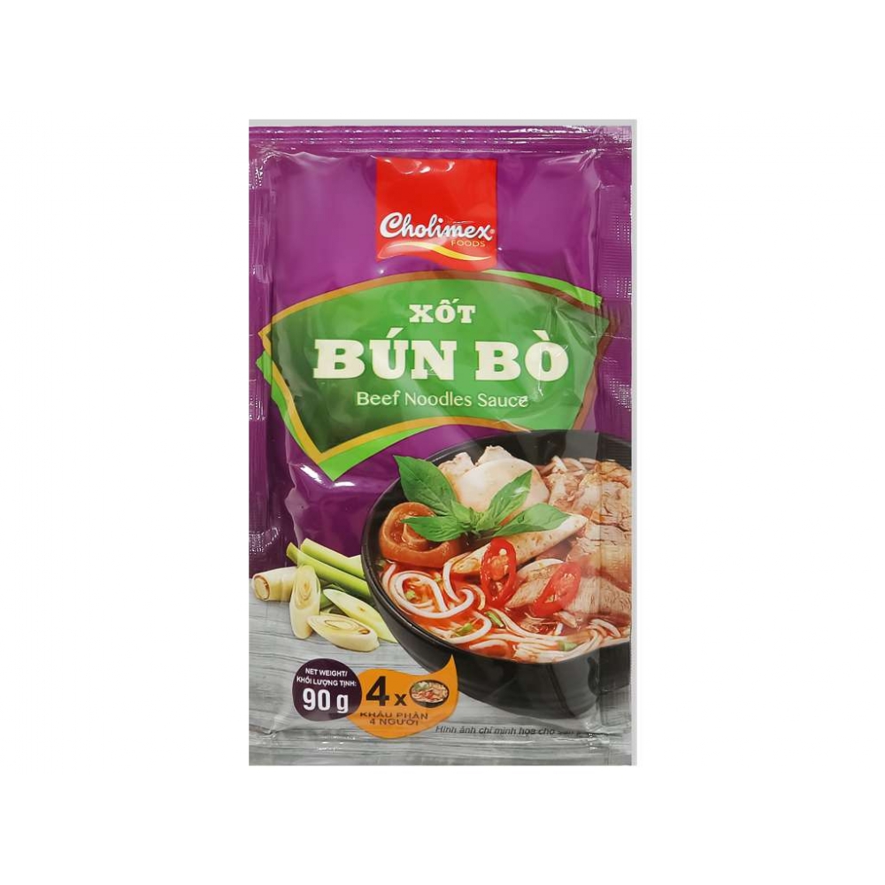 Cholimex Beef Noodles Sauce Bag 90g