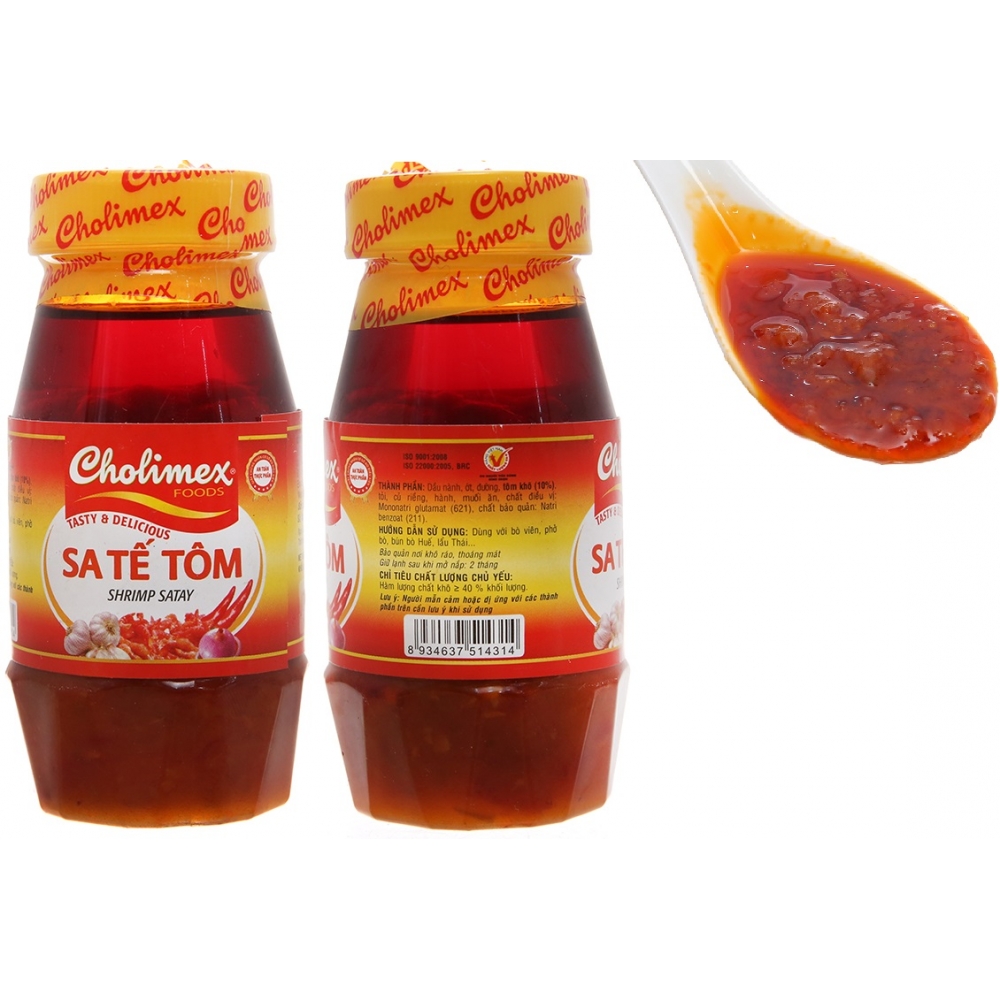 Cholimex Shrimp Satay bottle 90g