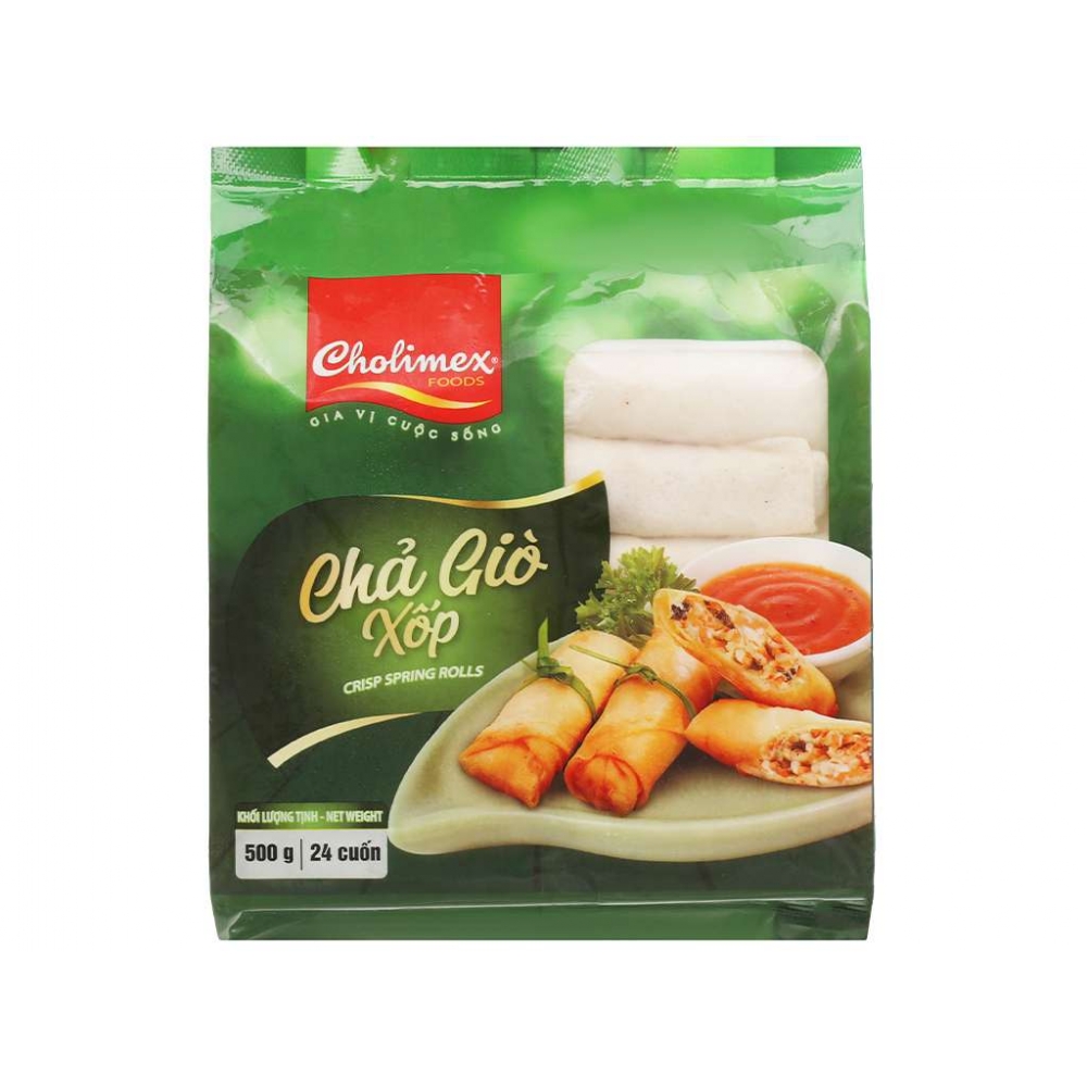 Cholimex Spring Rolls bag 500g (24 rolls)