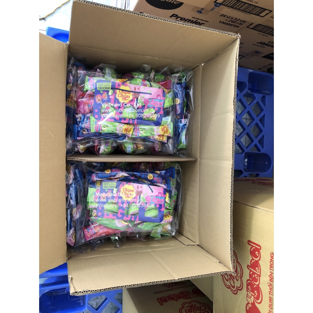 Chupa Chups Big Babol Gum lollipops 450g