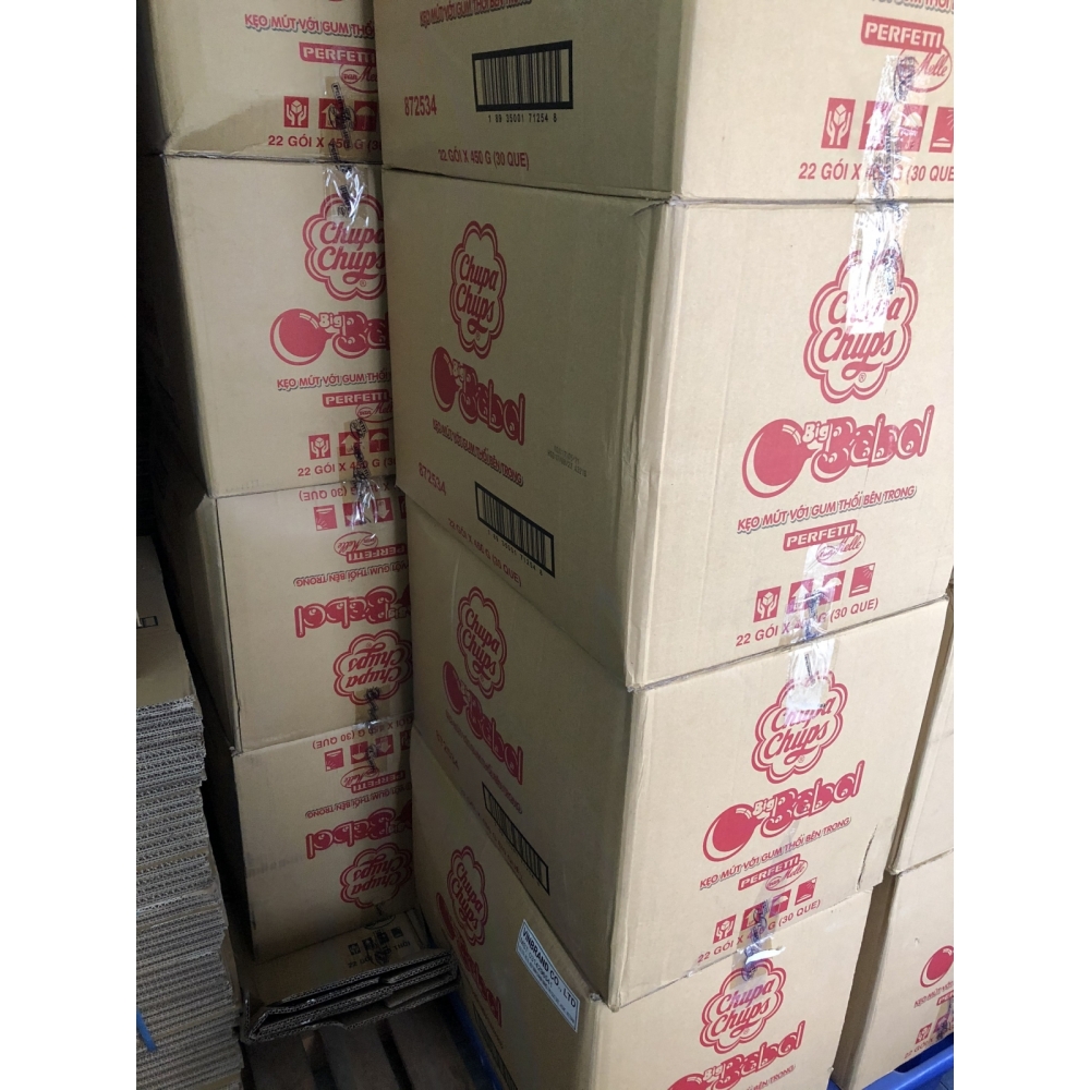 Chupa Chups Big Babol Gum lollipops 450g