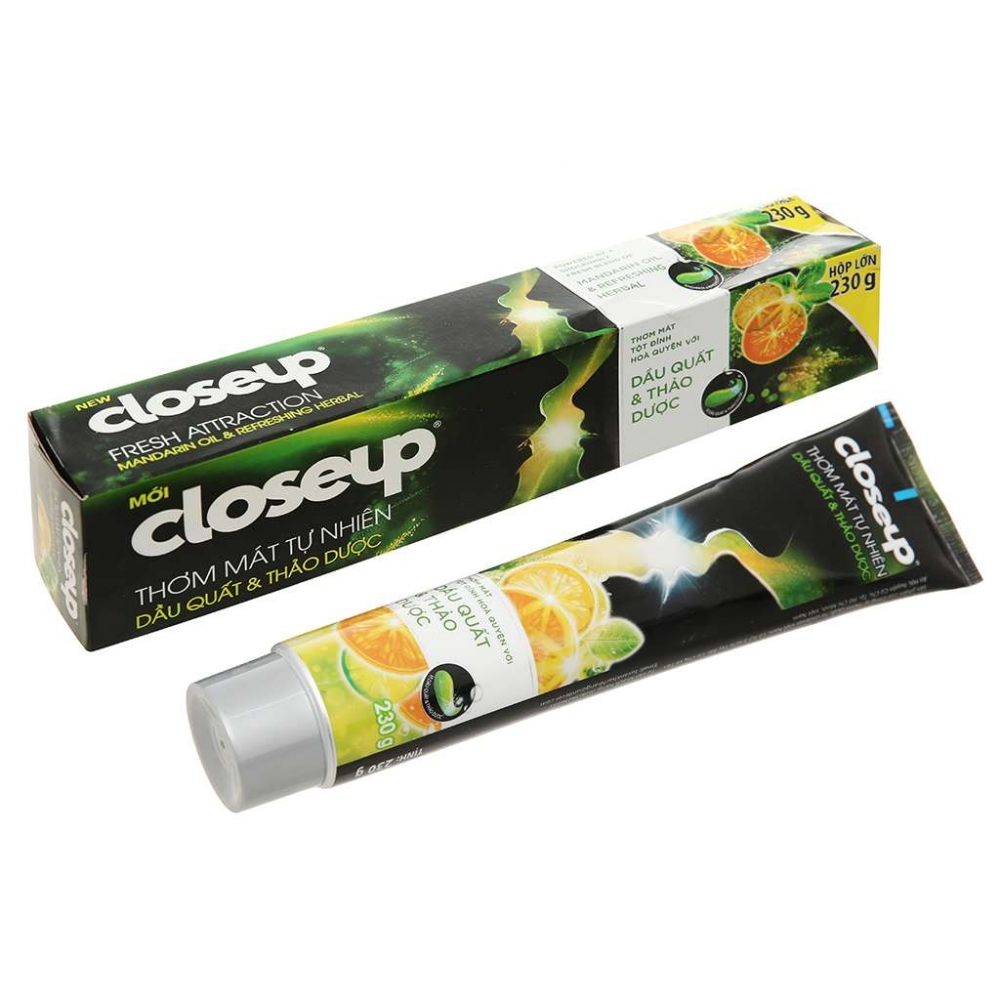 Close Up Toothpaste Mandarin Oil & Herbal 230g