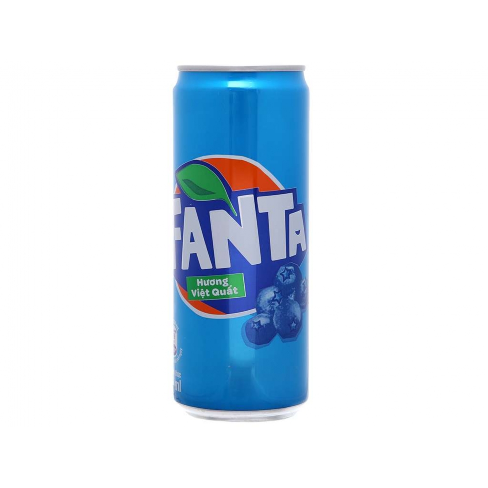 Fanta Blueberry Soft drink can 320ml