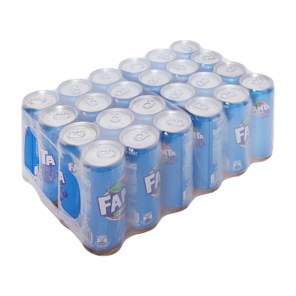 Fanta Blueberry Soft drink can 320ml