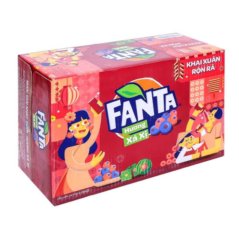 Fanta Sarsi Soft Drink can 320ml