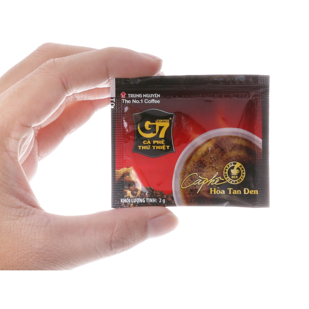 G7 Instant Black Coffee (No sugar) box 30g (2g x 15)