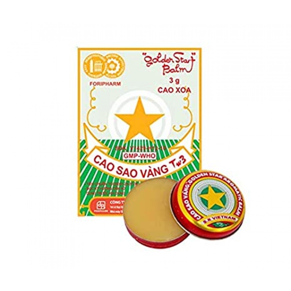 Vietnam golden star balm 4g