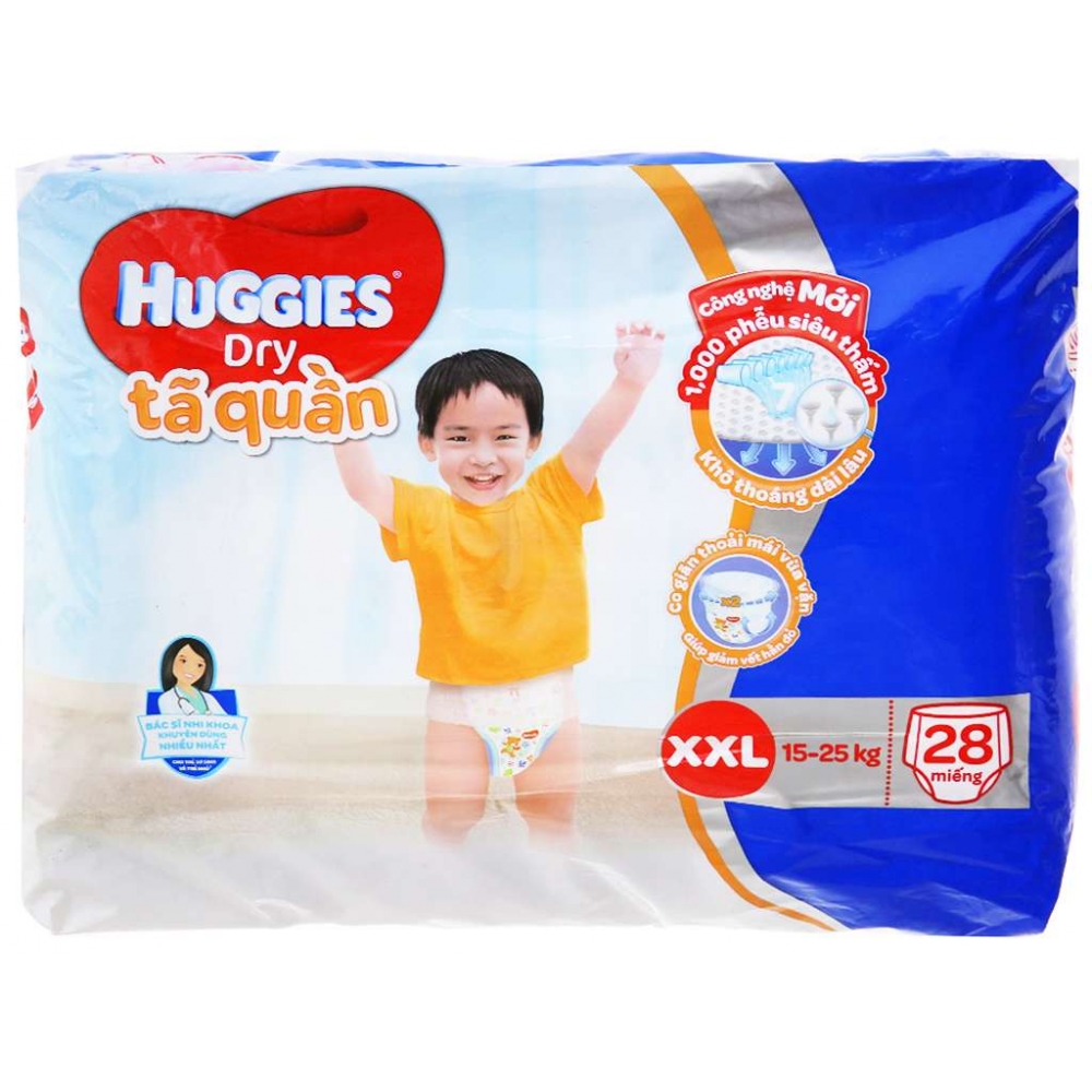 Huggies Diapers XXL 28pcs 15-25kg