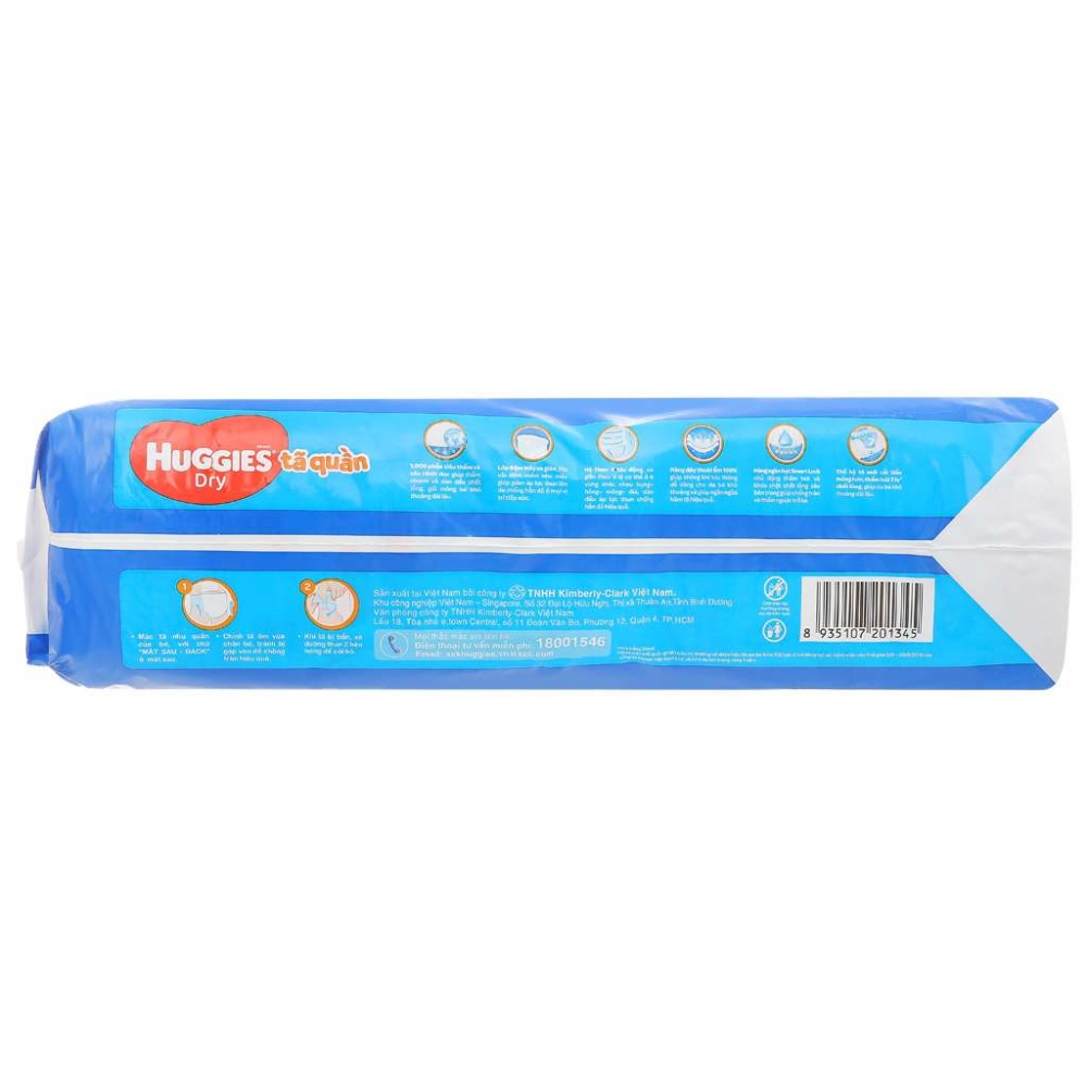 Huggies Dry Pants  M 30pcs 6-11kg