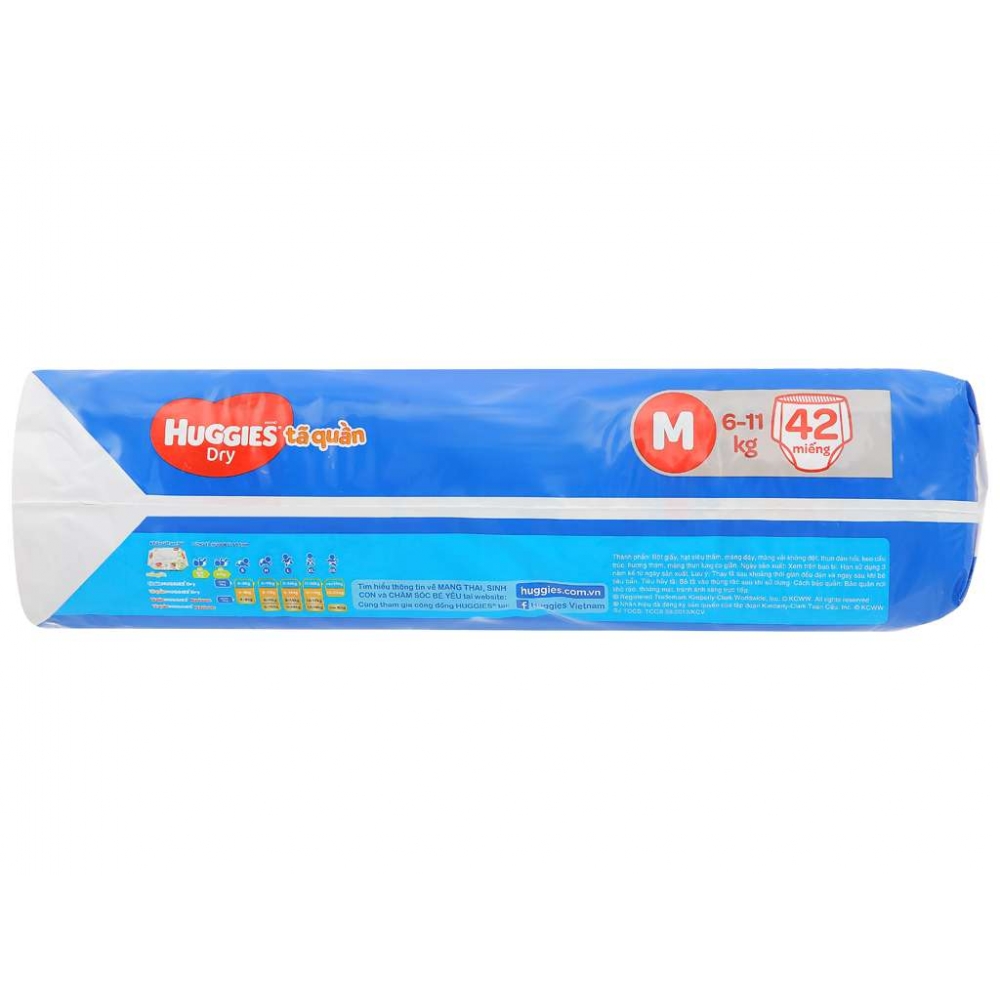 Huggies Dry Pants  M 30pcs 6-11kg