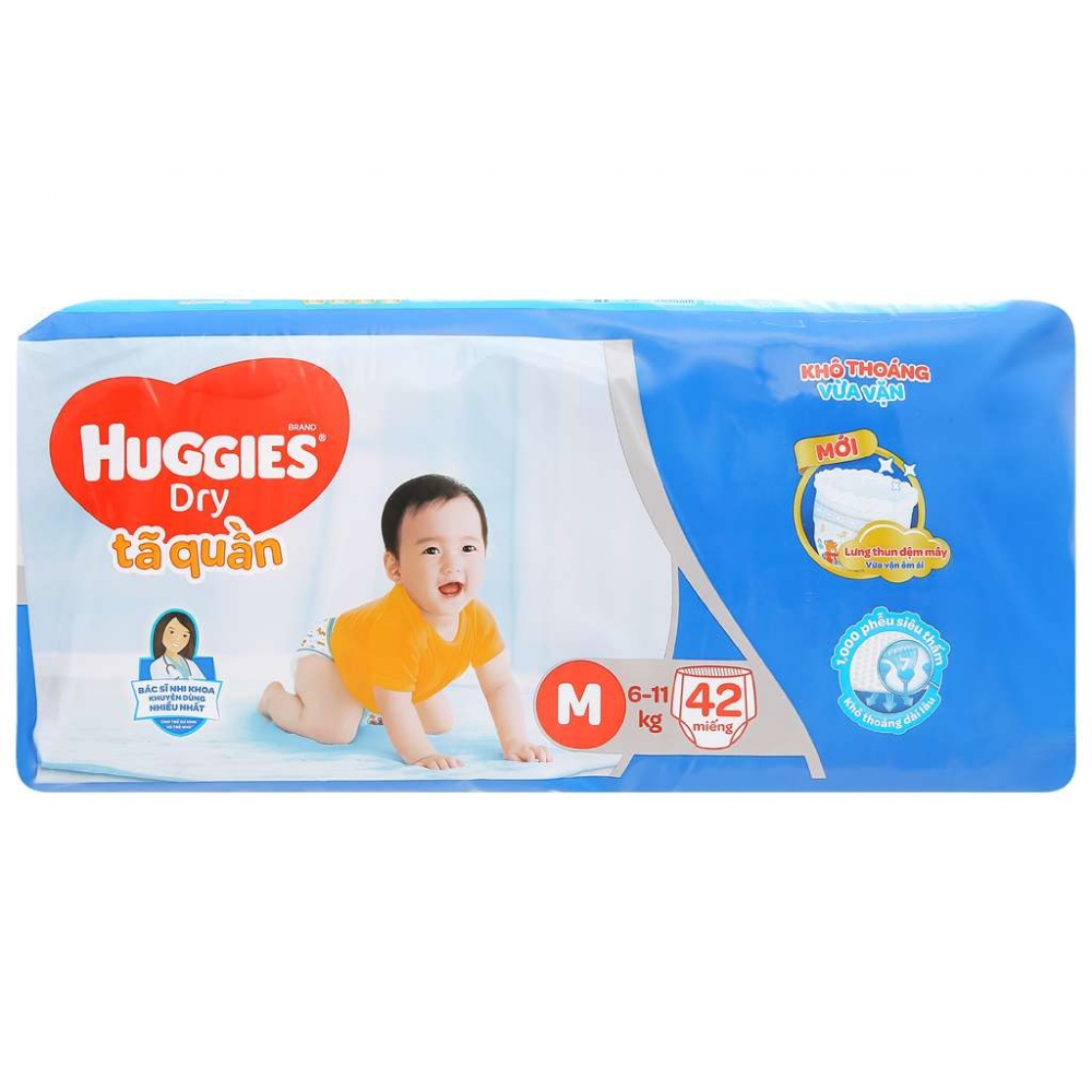 Huggies Dry Pants  M 30pcs 6-11kg