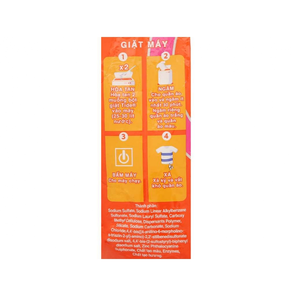 Tide Downy Detergent Powder bag 5kg x 3