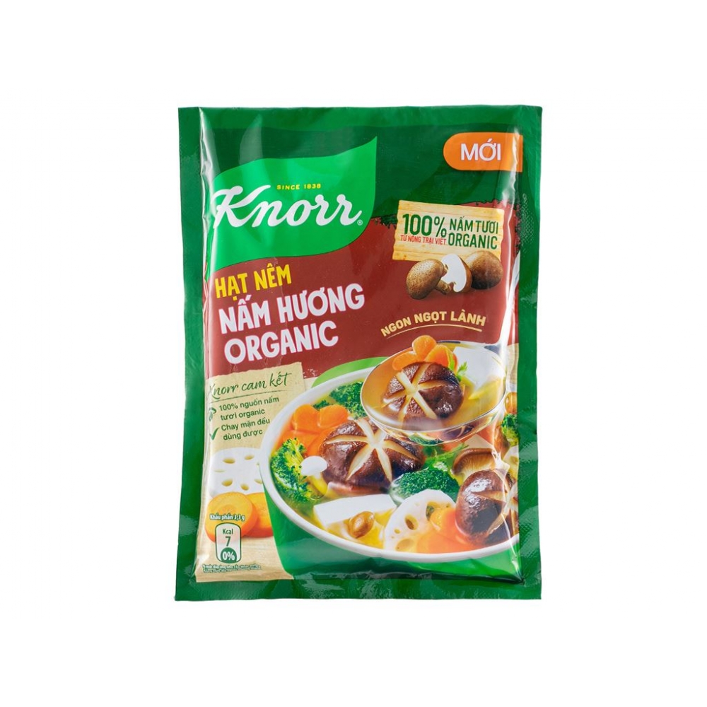Knorr Seasoning Granule with Organic Mushroom bag 380g x 16