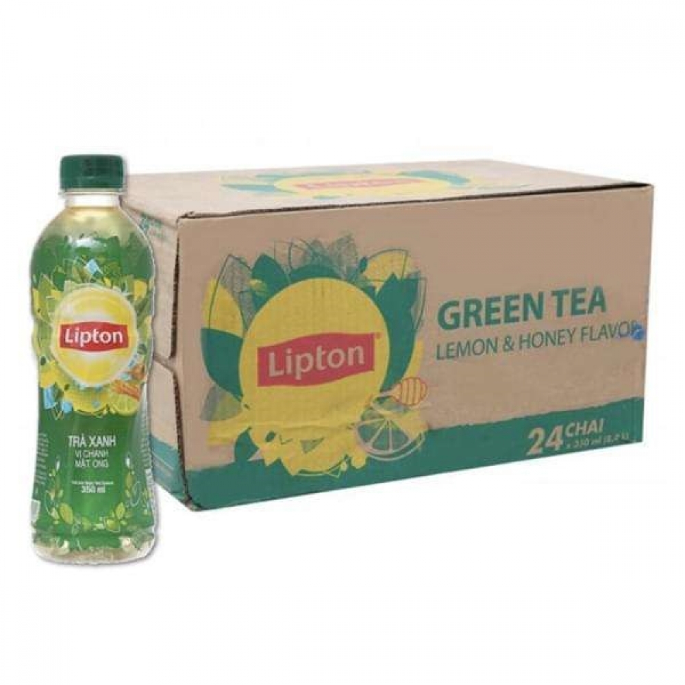 Lipton Ice Tea with Lemon Honey bottle 350ml