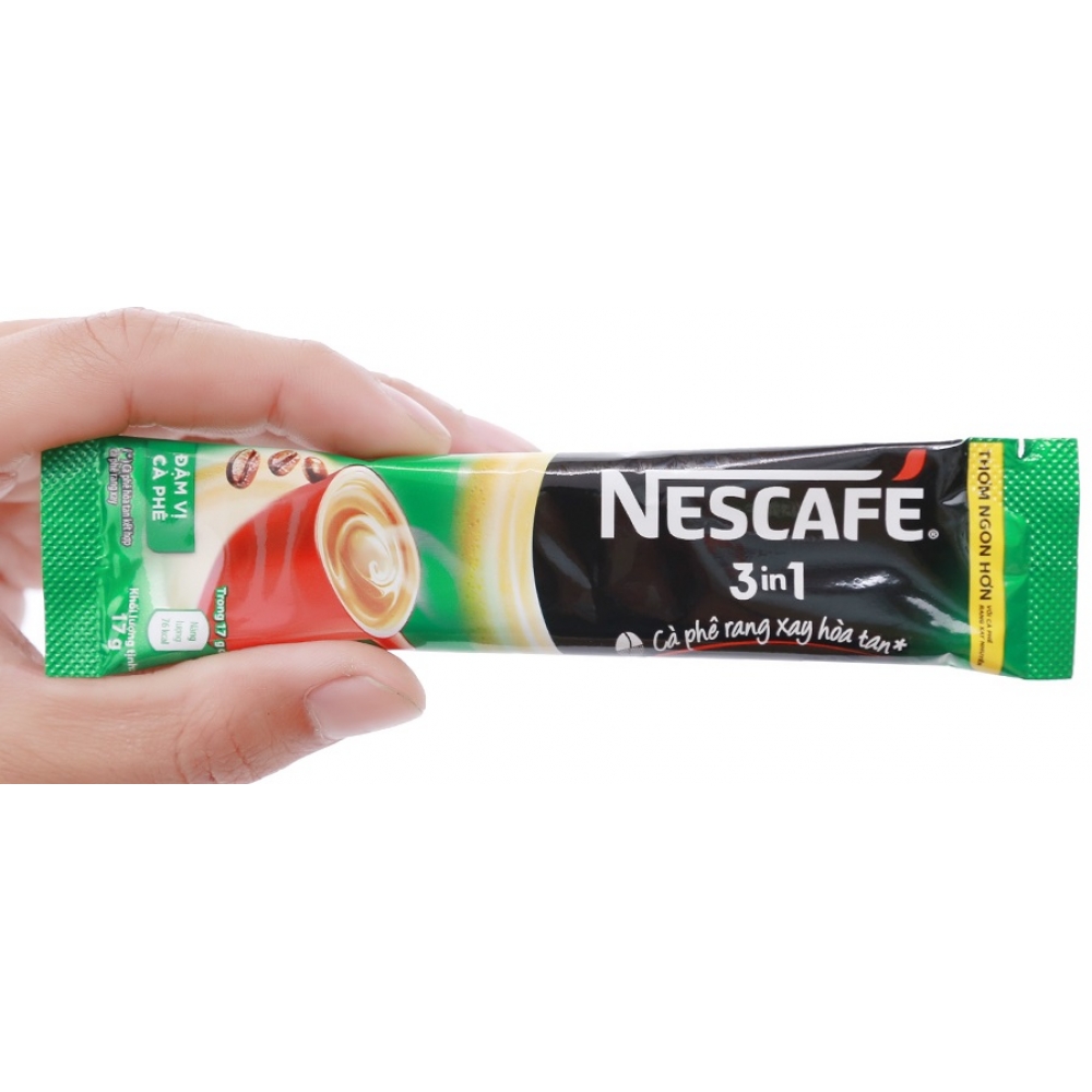 Nescafe Instant Coffee 3 in 1 Box 340g x 20 (green box)