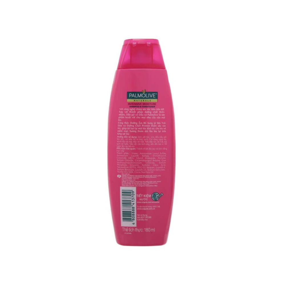 Palmolive Intensive Moisture Shampoo & Conditioner Bottle 180ml