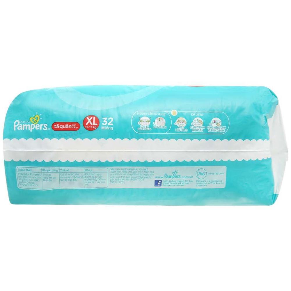 Pampers Pants XL 32pcs 12-17kg
