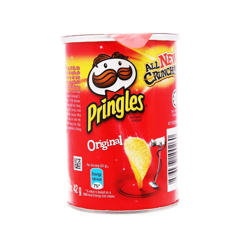 Pringles Potato Chups tube 42g all variants
