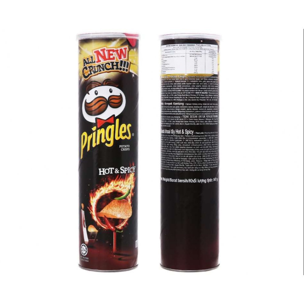 Pringles Potato Chips Tube 107g all variants
