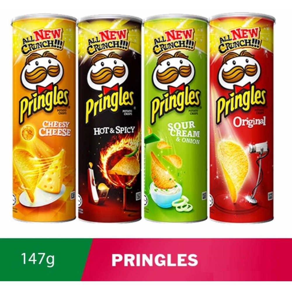 Pringles Potato Chups tube 134g Wholesaler