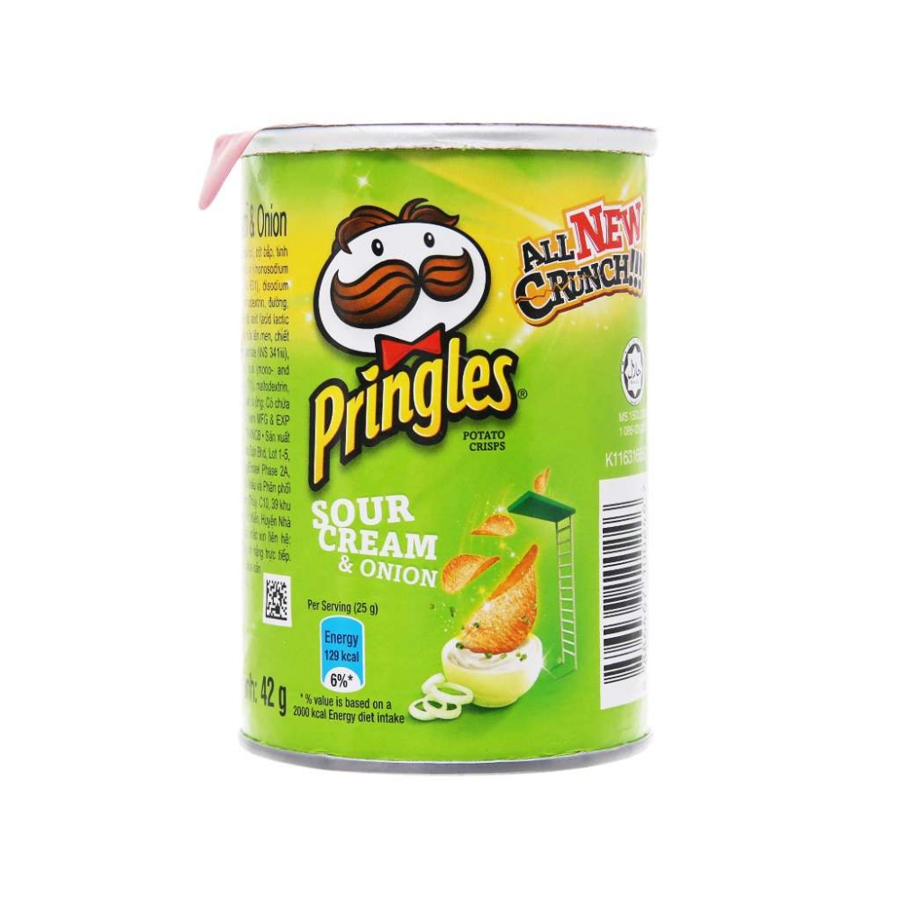 Pringles Potato Chups tube 42g all variants