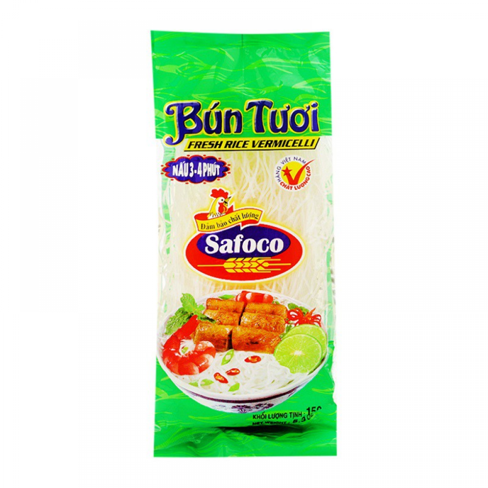 Safoco Fresh Rice Vermicelli Bag 150g 