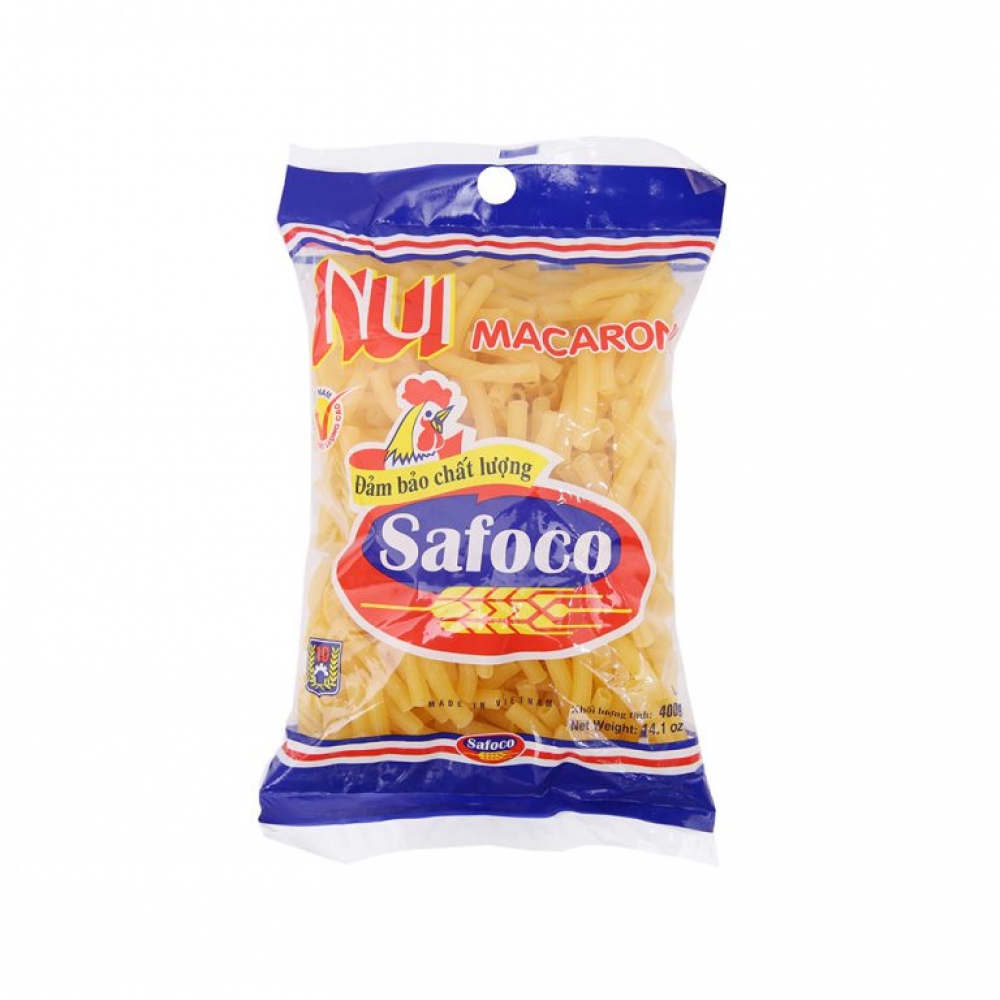 Safoco Macaroni bag 400g (Yellow)