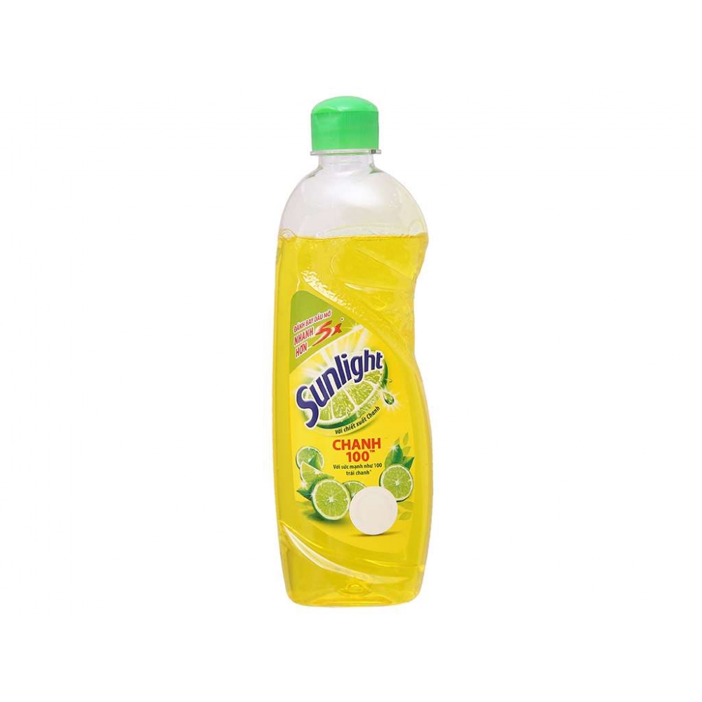 Sunlight Caring Lemon Dishwashing Bottle 400g