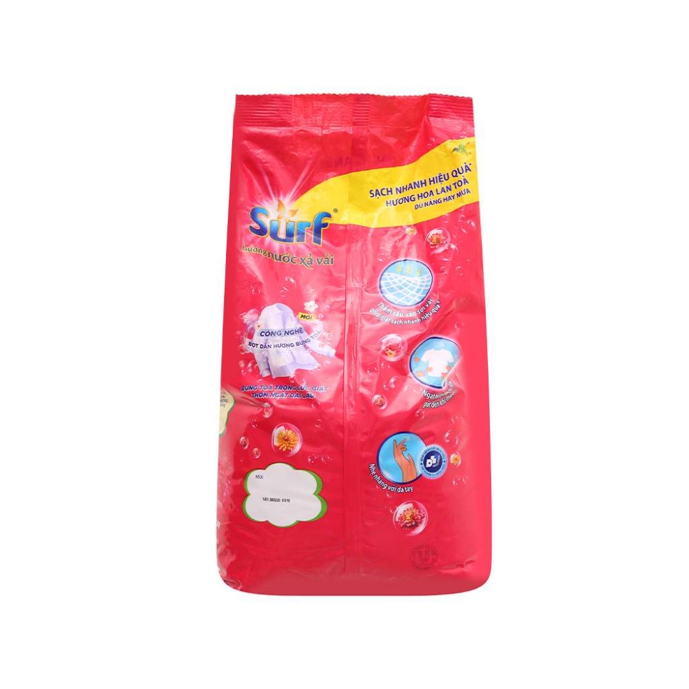Surf Downy Detergent Powder Bag 5.8kg Spring flavor