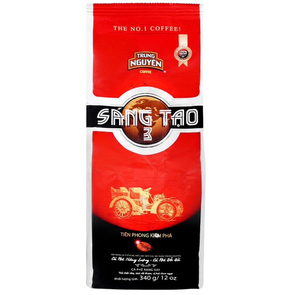 Trung Nguyen Ground Coffee Bag 340g Creative 1, 2, 3, 4, 5