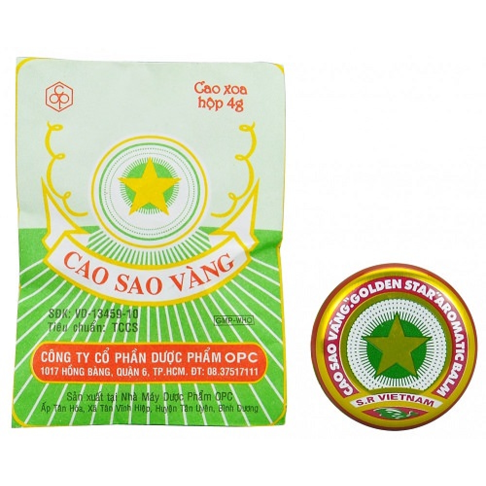 Vietnam golden star balm 4g