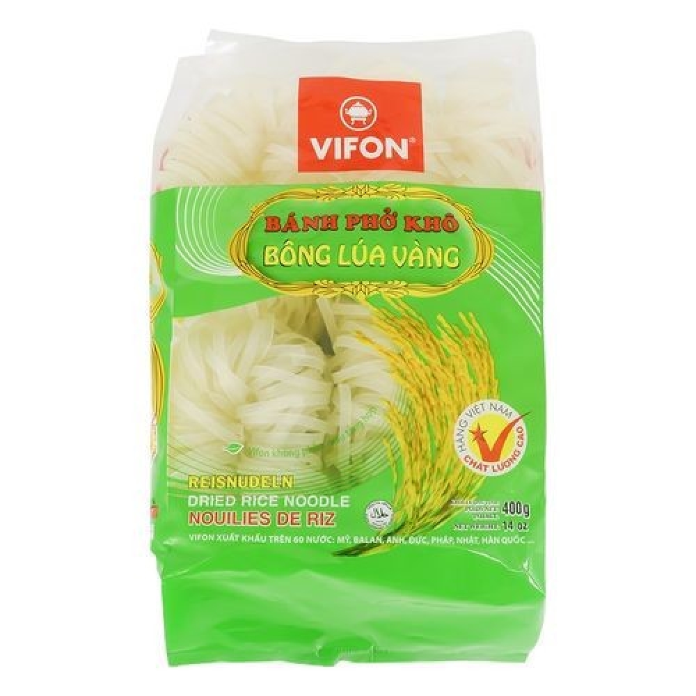 Vifon Bong Lua Vang dried rice noodles 400g x 12