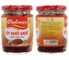 Cholimex dried satay chili jar 100g x 32