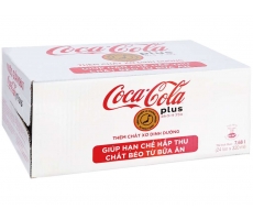 Coca Cola Plus soft drink can 320ml