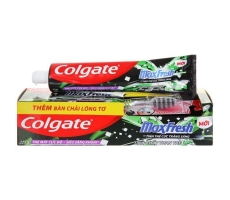 Colgate Toothpaste Max Fresh Charcoal tube 225 x 36 + Toothbrush