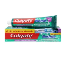 Colgate Toothpaste Max Fresh Cool Menthol tube 225 x 36 + Toothbrush