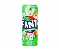 Fanta Cream Soda soft drink can 320ml