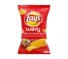 Lay's potato chips texas tenderloin steak flavor 95g x 40