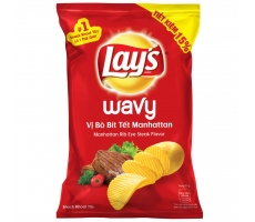 Lay’s potato snack 95g Manhantan Rib Eye Steak Flavor