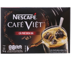 Nescafe Cafe Viet black instant coffee with ice box 240g