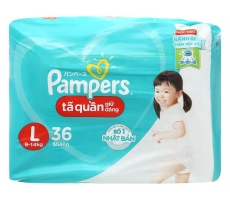 Pampers Pants L 36pcs 9-14kg