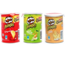 Pringles Potato Chups tube 42g all variants