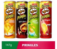 Pringles Potato Chups tube 134g Wholesaler